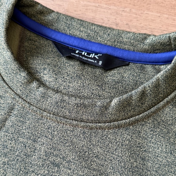 Huk Men's Olive Crewneck Sweater - Picture 2 of 4